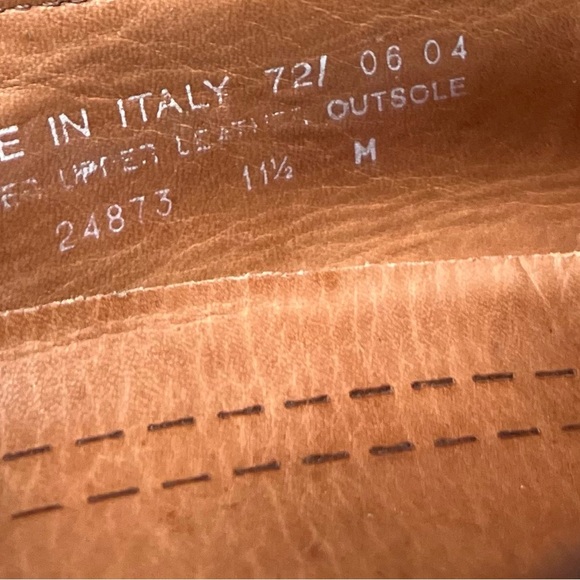 Bostonian Men’s Size 11 1/2M Brown Leather Tassel Shoes - Picture 4 of 16